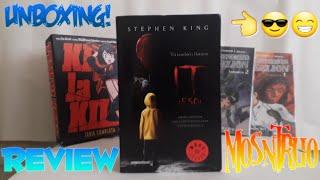 (UNBOXING)IT(ESO)LIBRO/BOOK(PORTADA de IT 2017) STEPHEN KING | Lil3X Critic!