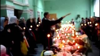 ОСВЯЩЕНИЕ КУЛИЧЕЙ в СНОПКЕ