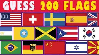 Guess over 200 Flags of the World! Guess the Flag Quiz Challenge