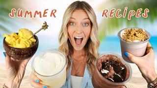 Ninja Creami PROTEIN ICE CREAM Summer Recipes ️