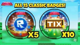 How To Get ALL 10 TIX & 5 TOKENS in A Dusty Trip! (Roblox The Classic 15 Badges)