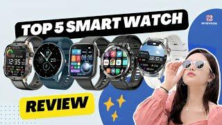 top5 smart watch amoled screen 2024 aliexpress review  reviews4ok