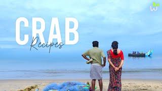 "CRAB FEAST: Coconut Crab Curry & Green Masala Roast" | Seafood Recipe | Traditional Crab Recipes.