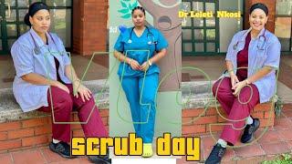 Vlog day | Scrubs with the beautiful Dr Nkosi. #vlog #vlogs