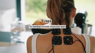 Relieve Neck Pain with a Wired Compex Muscle Stimulator