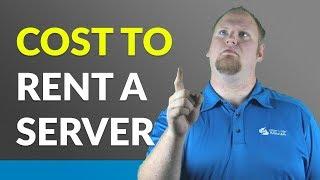 How much does it cost to rent a server? | ServerMania.com