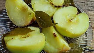 Моченые яблоки быстрого приготовления (не на зиму).Soaked apples of instant preparation.