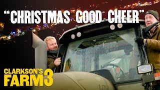 Clarkson and Kaleb Get Into The Festive Spirit | Clarkson’s Farm S3