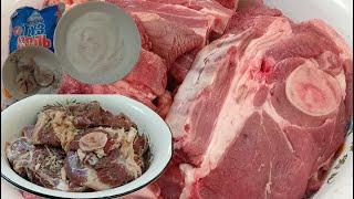 КАК  ВКУСНО И ПРОСТО ЗАСОЛИТЬ МЯСО!!! HOW IT IS TASTY AND EASY TO SALT MEAT!!!