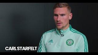 Carl Starfelt on settling in and getting used to life at Celtic