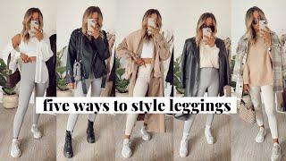 5 Ways To Style: Neutral Leggings for Spring | jessmsheppard