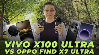 VIVO X100 Ultra vs Oppo Find X7 Ultra CAMERA REVIEW AND COMPARISON! Which is the KING of 2024?