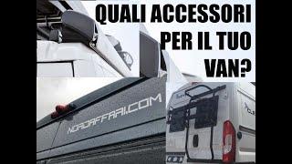 Quali sono gli accessori davvero fondamentali per iniziare la tua avventura in van?