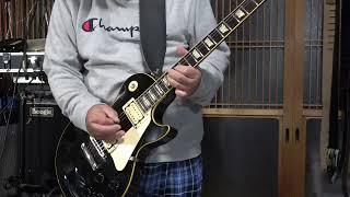 【Orville ＆DiMarzio】Orville LesPaul Standard model LPS 75 EB 改 改 & Marshall JCM800 1959 MKII  一発撮り002