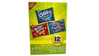 MINI Cookies Unwrapping Oreo Nutter Butter Chips Ahoy Nabisco