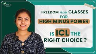 ICL surgery | A transformation from glasses to no glasses anymore