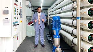 Containerized Reverse Osmosis Desalination Plant | Industrial | Brackish Water | Al Kafaah Dubai UAE