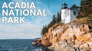 Acadia National Park Tips for First Time Visitors