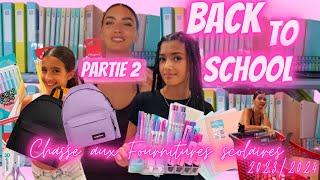 CHASSE AUX FOURNITURES SCOLAIRES | back to school PARTIE 2 | 3 folles au magasin  #backtoschool