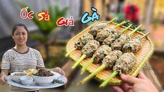 Lần Đầu Chào Mào Đẻ Không Vui Nhưng Lại Được Ăn Chả Ốc Quấn Sả Giả Đùi Gà / HIỆP CUỘI TV