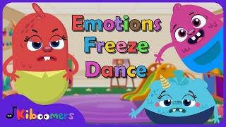 Let's Dance About our Feelings with Emotions Freeze Dance - The Kiboomers Preschool Songs