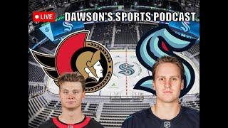 Ottawa Senators vs Seattle Kraken LIVE Play by Play Commentary