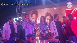 Nusrat Jahaan ️️ Yash Dasgupta  Keshab Dey ️ Live Performance #stageshow #yashdasgupta #nusrat