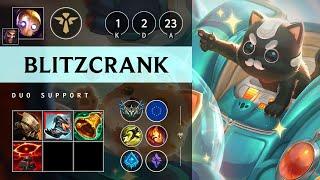 Blitzcrank Support vs Braum - EUW Challenger Patch 25.10