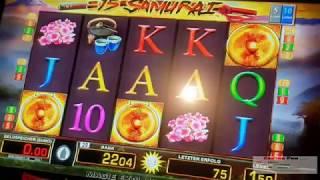  "Casino Fun" Merkur - 15 Samurai ONLY mit Freispielen auf 2 € 