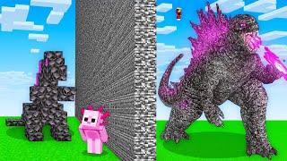 I Cheated With GODZILLA in Minecraft Build Battle!