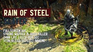 Path of Exile: Impale Rain of Arrows ft Barrage (Build Guide) | Slayer | Endgame | Who needs tower?