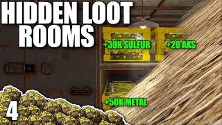 I FOUND THIS CLANS HIDDEN SULFUR LOOT ROOMS | Solo Rust