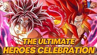 THIS WOULD BE THE ULTIMATE HEROES CELEBRATION! CUSTOM CELEBRATION REVIEW! (Dokkan Battle)