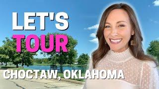 Where to Live in Oklahoma City: Choctaw, Oklahoma Map Tour