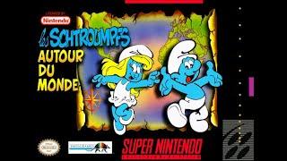 LES SCHTROUMPS 2 AUTOUR DU MONDE (Super Nintendo) - Gameplay 1080/60