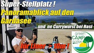 Super Stellplatz - Panoramablick auf den Gardasee - auch für Liner! - Currywurst bei Hasi! - Lazise