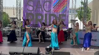 The Crown Jewels & Kanz Altaaj Perform Shannani Drum Solo at Sacramento Pride 2024