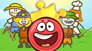 КРАСНЫЙ ШАРИК Красныш в стране СТИКМЕНОВ #147  Мультик ИГРА Draw a Stickman EPIC 2