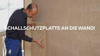 Natürliche Schallschutzplatten sorgen für mehr Ruhe | Wenn der Nachbar zu laut ist | DIY Montage