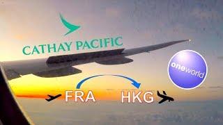 ︎ FULL FLIGHT ︎ Cathay Pacific Airways ︎ CRAZY LONG HAUL