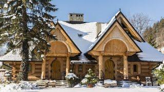 Winter Log Cabin With Amazing Interiors You Have To See