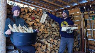 Snowfall at the Cabin | Ptarmigan Pot Pie