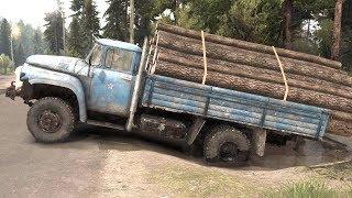 SPINTIRES - The New B 130 Truck Transporting Logs