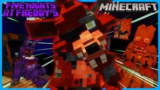 Minecraft FNAF | The FNAF Mod Survival | TRAPPING Animatronics In Parts & Service! [Part 3]