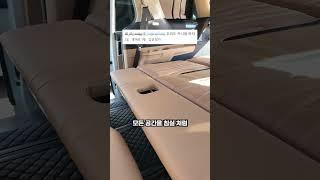 신형 카니발 2열 회전 시트 + 황제 시트 붙여서 쓰면?
