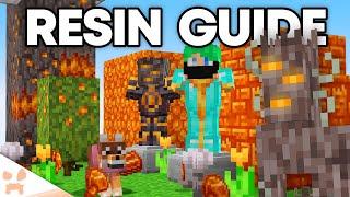 NEW ULTIMATE MINECRAFT RESIN GUIDE - Secret Uses, Armor, Best Farms, + More