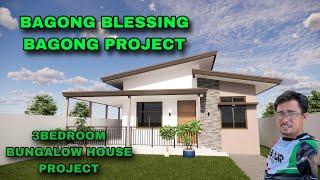 3BEDROOM BUNGALOW HOUSE BAGONG PROJECT