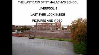 St Malachy's School Liverpool 8 The Last Ever Footage And Pictures Inside Before Demolition.