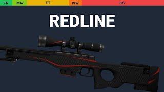 AWP Redline - Skin Float And Wear Preview