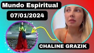 CURIOSIDADES SOBRE O MUNDO ESPIRITUAL POR VIDENTE CHALINE GRAZIK #chalinegrazik